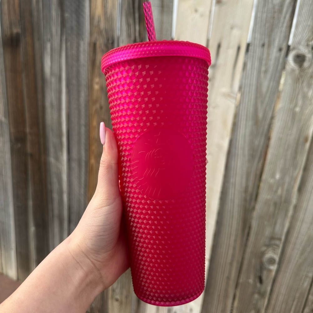 NEW Starbucks 💗 Soft Touch Studded Cup